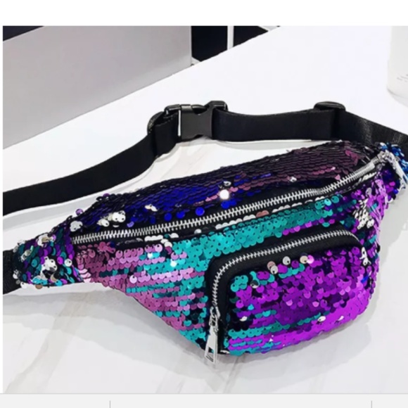 Handbags - SEQUIN FANNY PACK